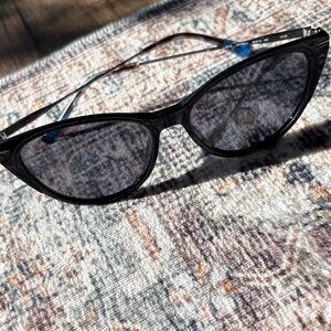 Cole Haan Black Women's Sunglasses - Sleek Oval Frame